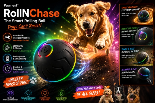 Pawnest™ RollNChase Smart Ball — Dogs